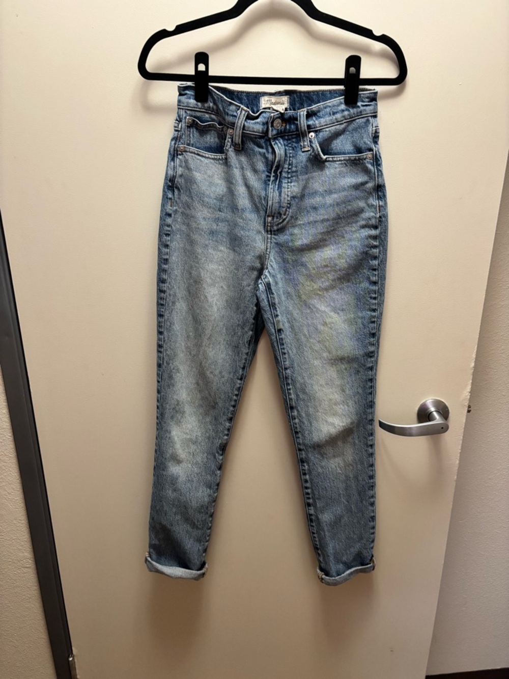 Madewell Women's Boyfriend Jeans - Light Blue Denim